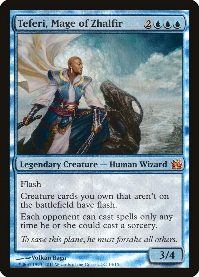 Teferi, Mage of Zhalfir [From the Vault: Legends] | PLUS EV GAMES 