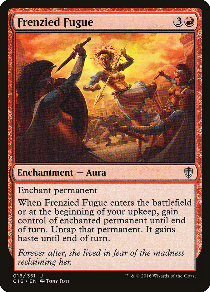 Frenzied Fugue [Commander 2016] | PLUS EV GAMES 