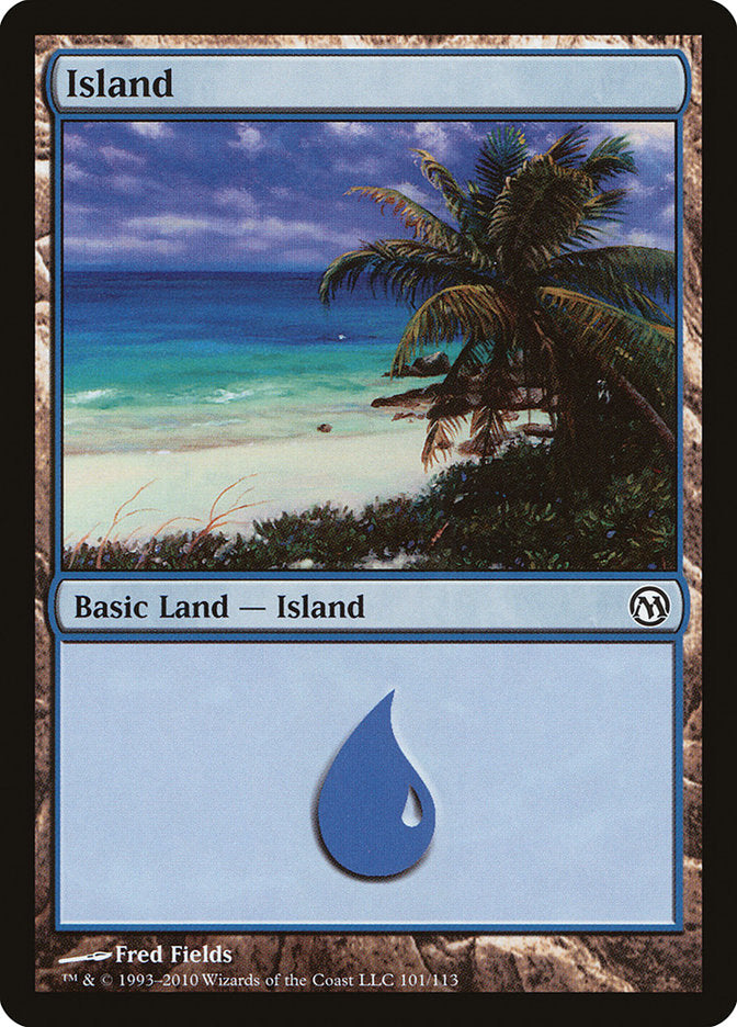 Island (101) [Duels of the Planeswalkers] | PLUS EV GAMES 