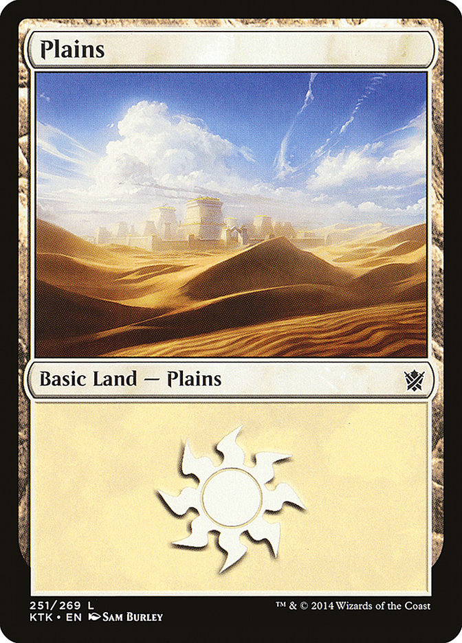 Plains (251) [Khans of Tarkir] | PLUS EV GAMES 