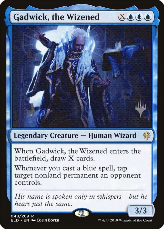 Gadwick, the Wizened (Promo Pack) [Throne of Eldraine Promos] | PLUS EV GAMES 