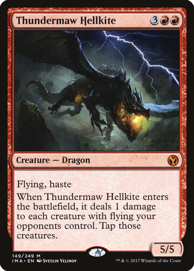 Thundermaw Hellkite [Iconic Masters] | PLUS EV GAMES 