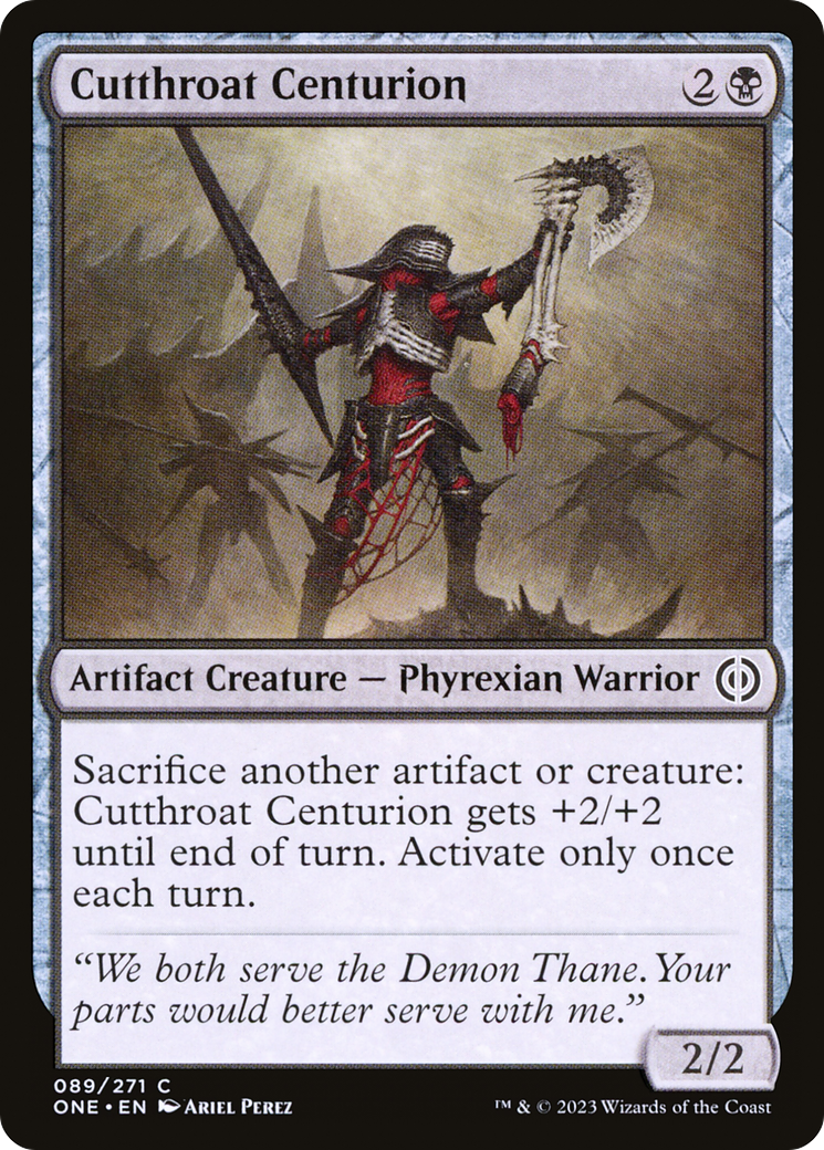 Cutthroat Centurion [Phyrexia: All Will Be One] | PLUS EV GAMES 