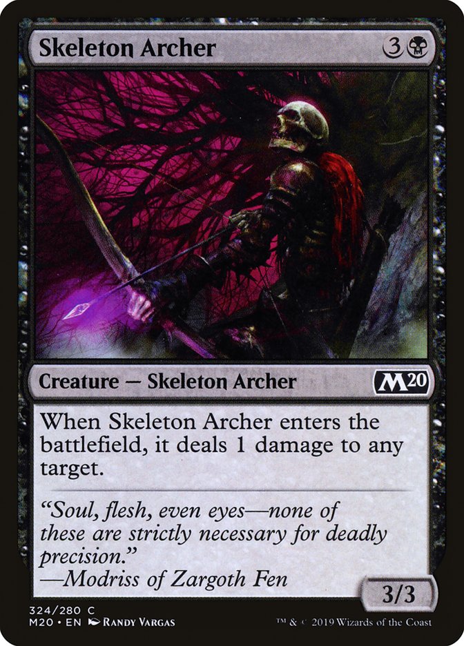 Skeleton Archer [Core Set 2020] | PLUS EV GAMES 