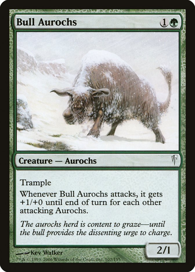 Bull Aurochs [Coldsnap] | PLUS EV GAMES 