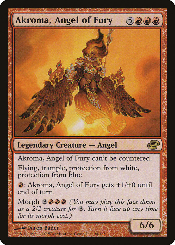 Akroma, Angel of Fury [Planar Chaos] | PLUS EV GAMES 