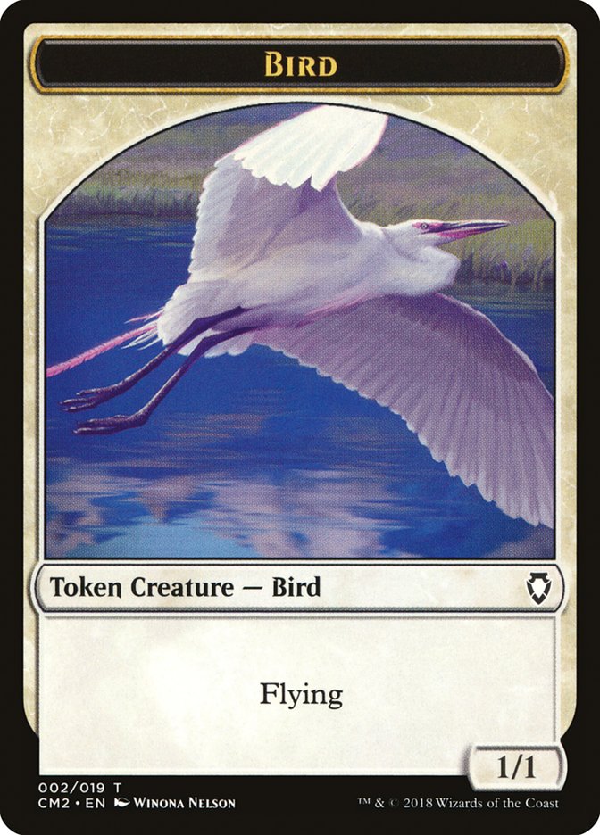 Bird [Commander Anthology Volume II Tokens] | PLUS EV GAMES 