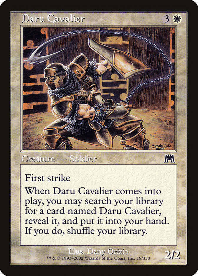 Daru Cavalier [Onslaught] | PLUS EV GAMES 