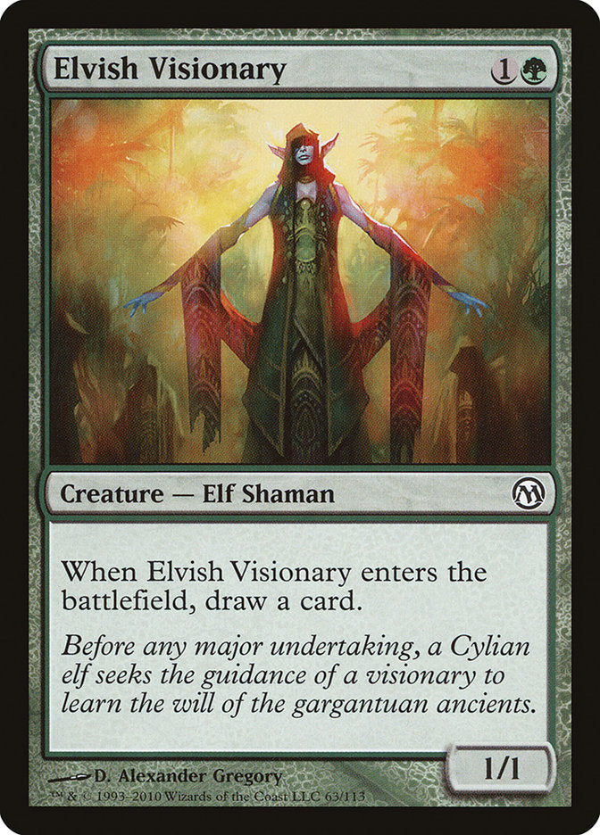 Elvish Visionary [Duels of the Planeswalkers] | PLUS EV GAMES 