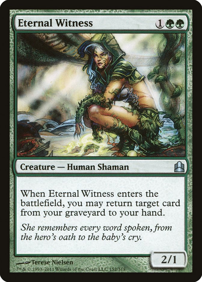 Eternal Witness [Commander 2011] | PLUS EV GAMES 