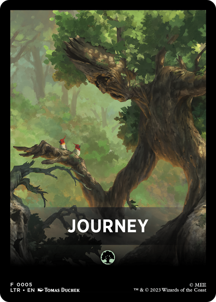 Journey Theme Card [The Lord of the Rings: Tales of Middle-Earth Tokens] | PLUS EV GAMES 