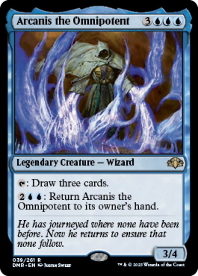 Arcanis the Omnipotent [Dominaria Remastered] | PLUS EV GAMES 