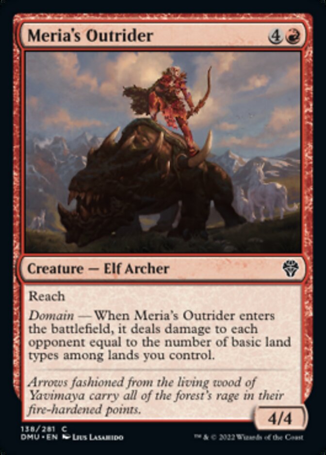 Meria's Outrider [Dominaria United] | PLUS EV GAMES 