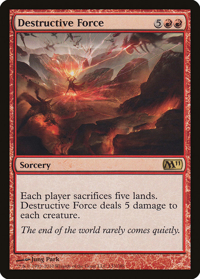 Destructive Force [Magic 2011] | PLUS EV GAMES 