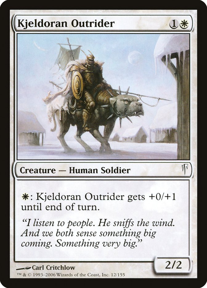 Kjeldoran Outrider [Coldsnap] | PLUS EV GAMES 