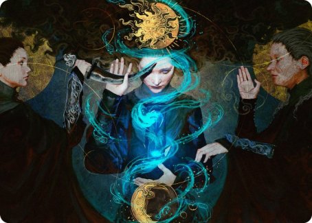 Witness the Future Art Card [Innistrad: Crimson Vow Art Series] | PLUS EV GAMES 