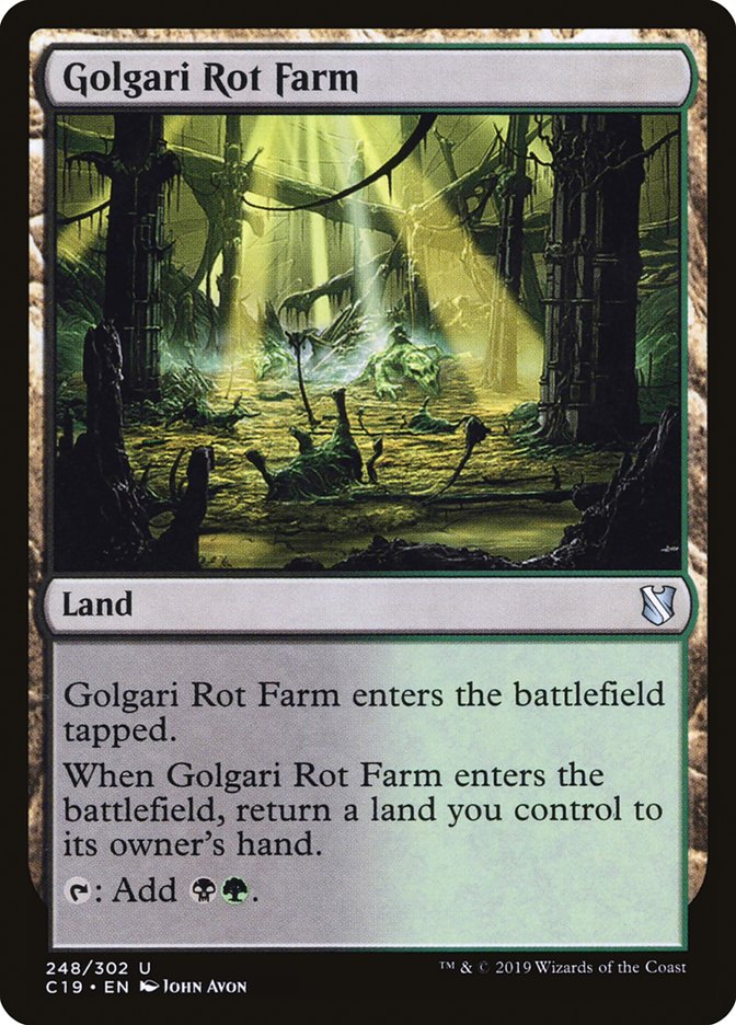 Golgari Rot Farm [Commander 2019] | PLUS EV GAMES 