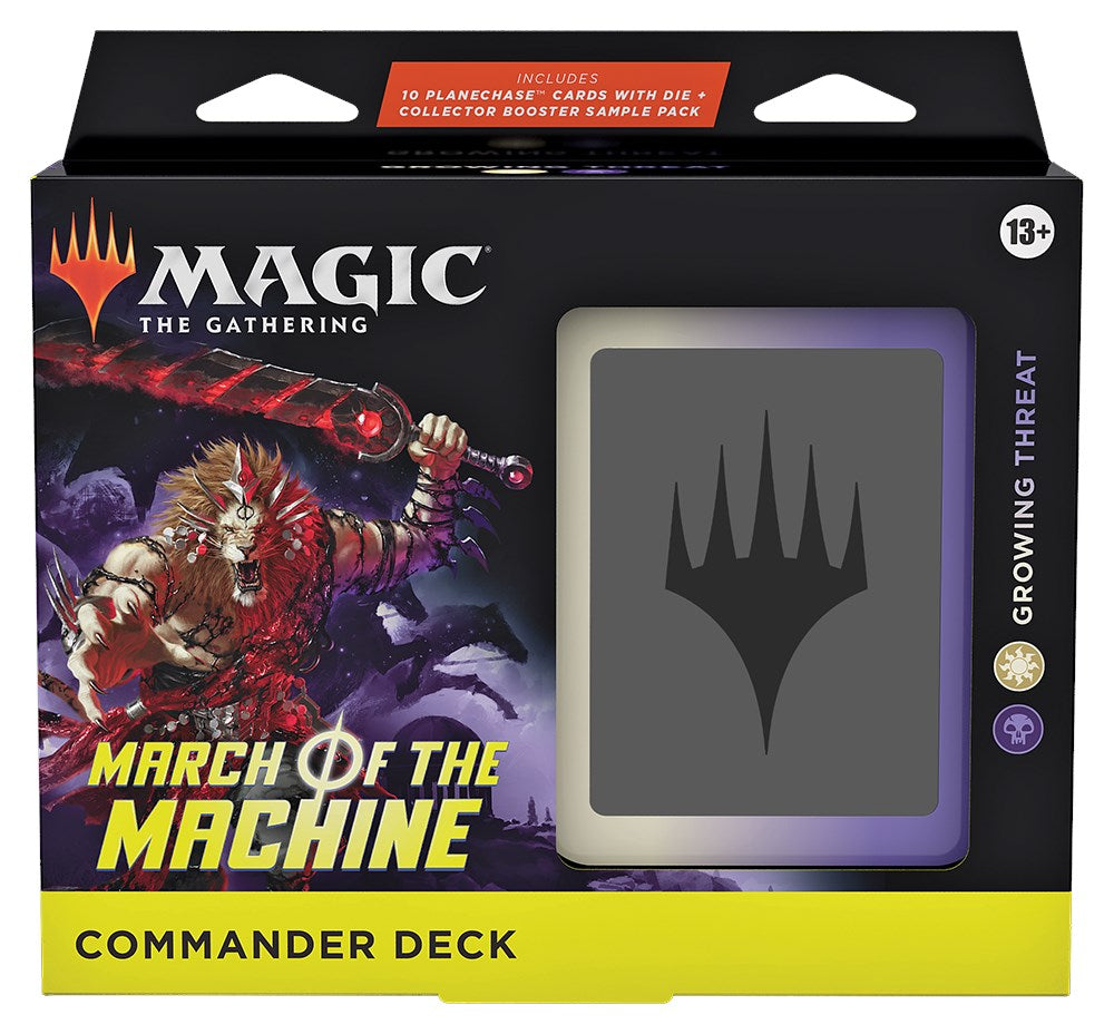 March of the Machine - Commander Deck (Growing Threat) | PLUS EV GAMES 