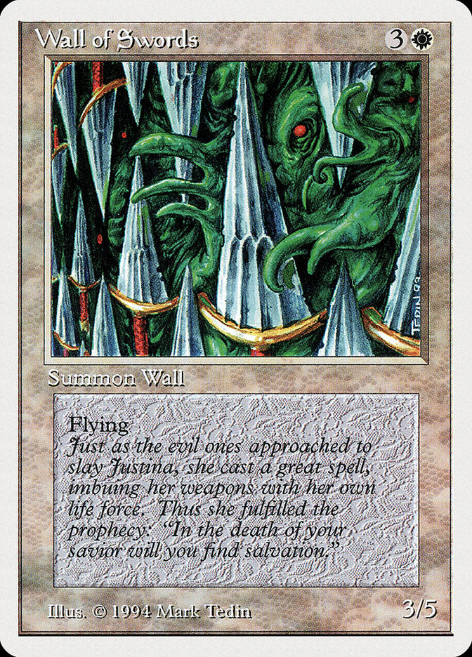 Wall of Swords [Summer Magic / Edgar] | PLUS EV GAMES 