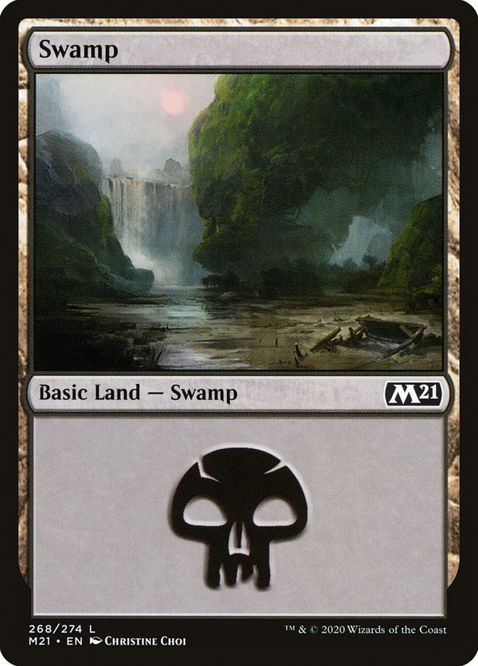 Swamp (268) [Core Set 2021] | PLUS EV GAMES 