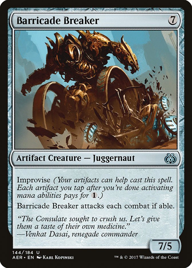 Barricade Breaker [Aether Revolt] | PLUS EV GAMES 