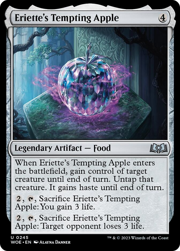 Eriette's Tempting Apple [Wilds of Eldraine] | PLUS EV GAMES 