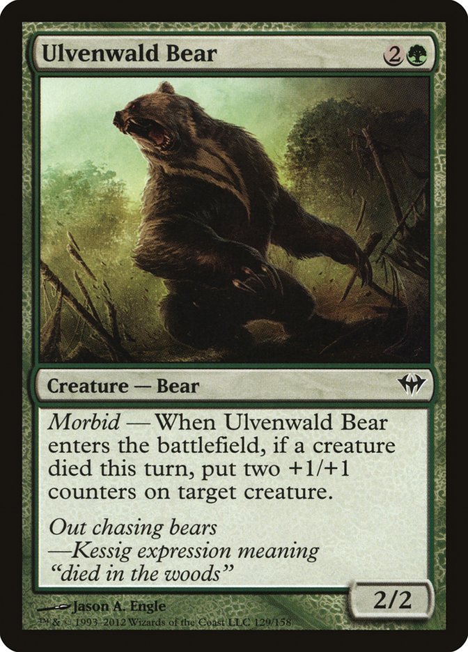 Ulvenwald Bear [Dark Ascension] | PLUS EV GAMES 