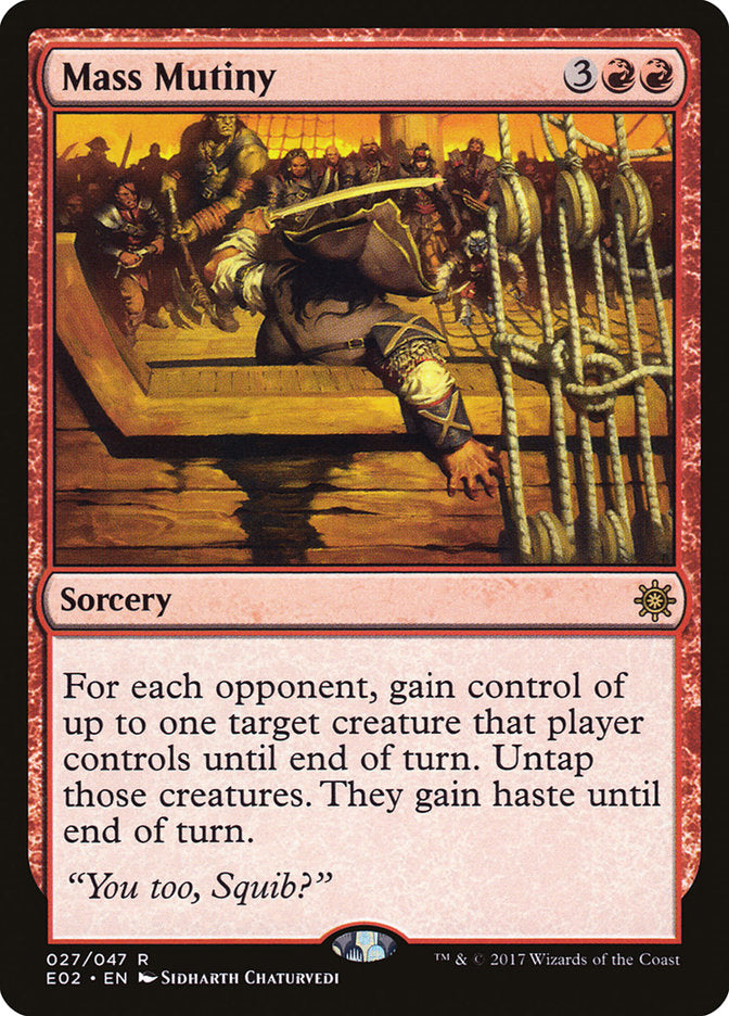 Mass Mutiny [Explorers of Ixalan] | PLUS EV GAMES 