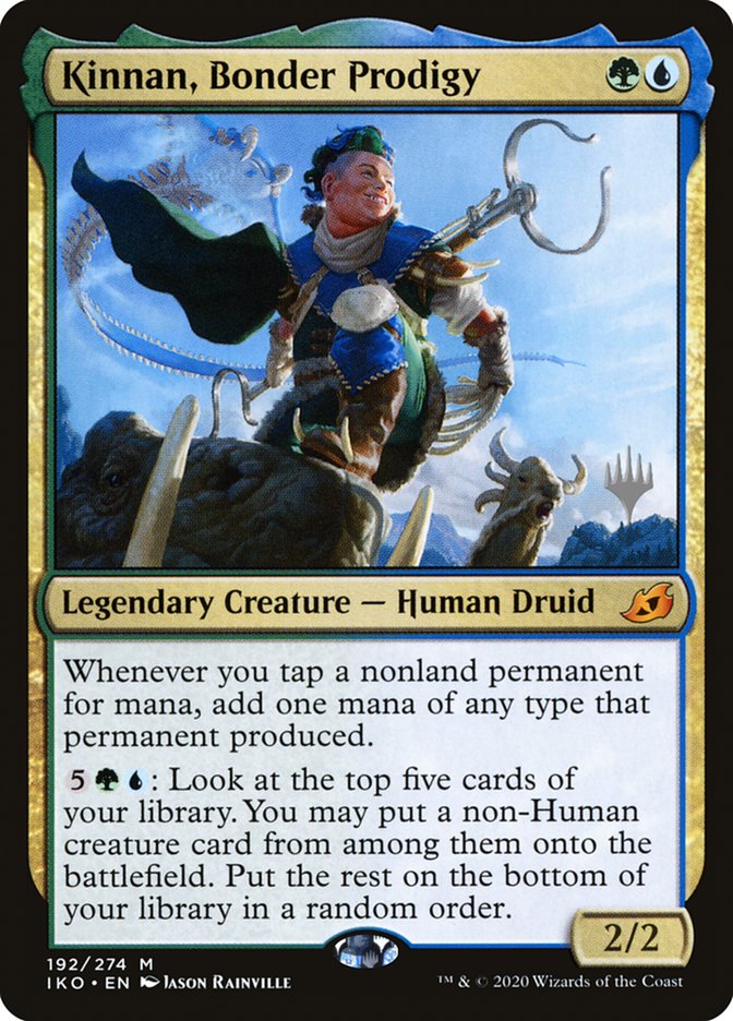 Kinnan, Bonder Prodigy (Promo Pack) [Ikoria: Lair of Behemoths Promos] | PLUS EV GAMES 