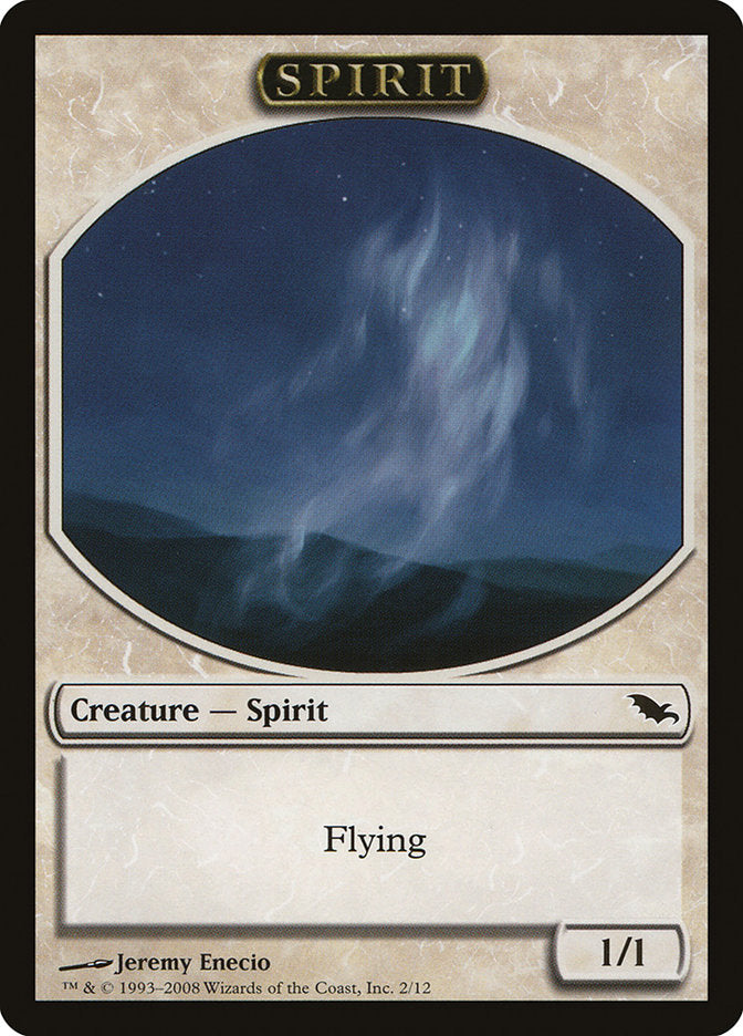 Spirit [Shadowmoor Tokens] | PLUS EV GAMES 