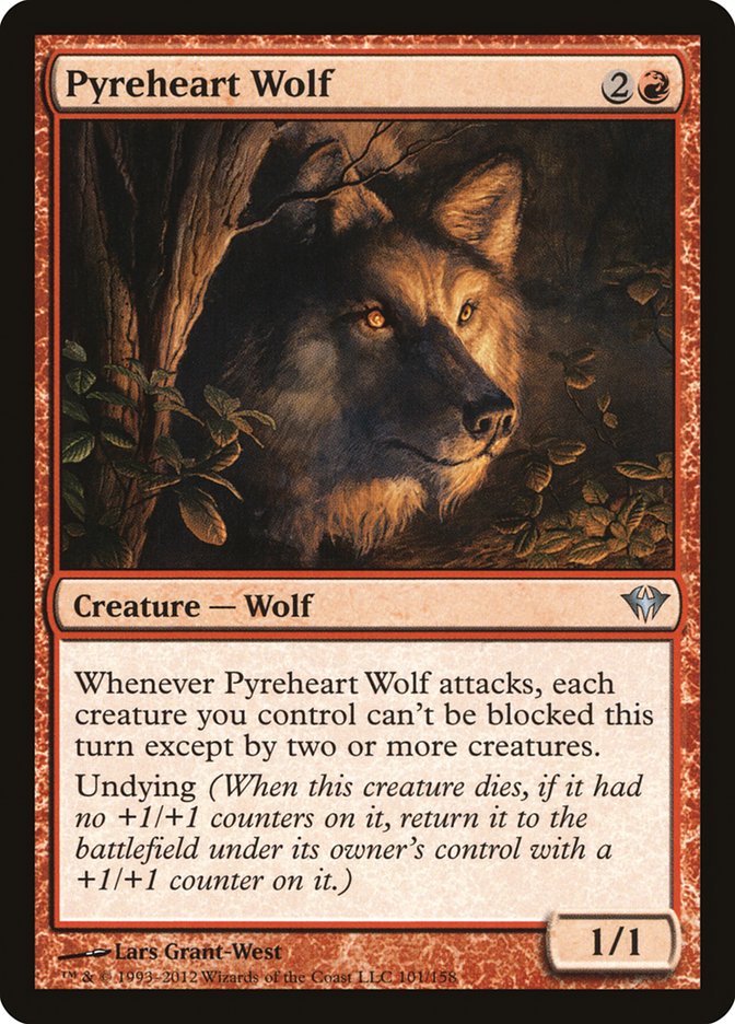 Pyreheart Wolf [Dark Ascension] | PLUS EV GAMES 