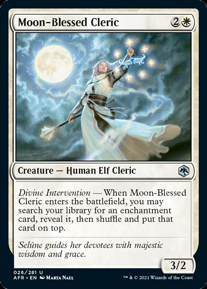 Moon-Blessed Cleric [Dungeons & Dragons: Adventures in the Forgotten Realms] | PLUS EV GAMES 