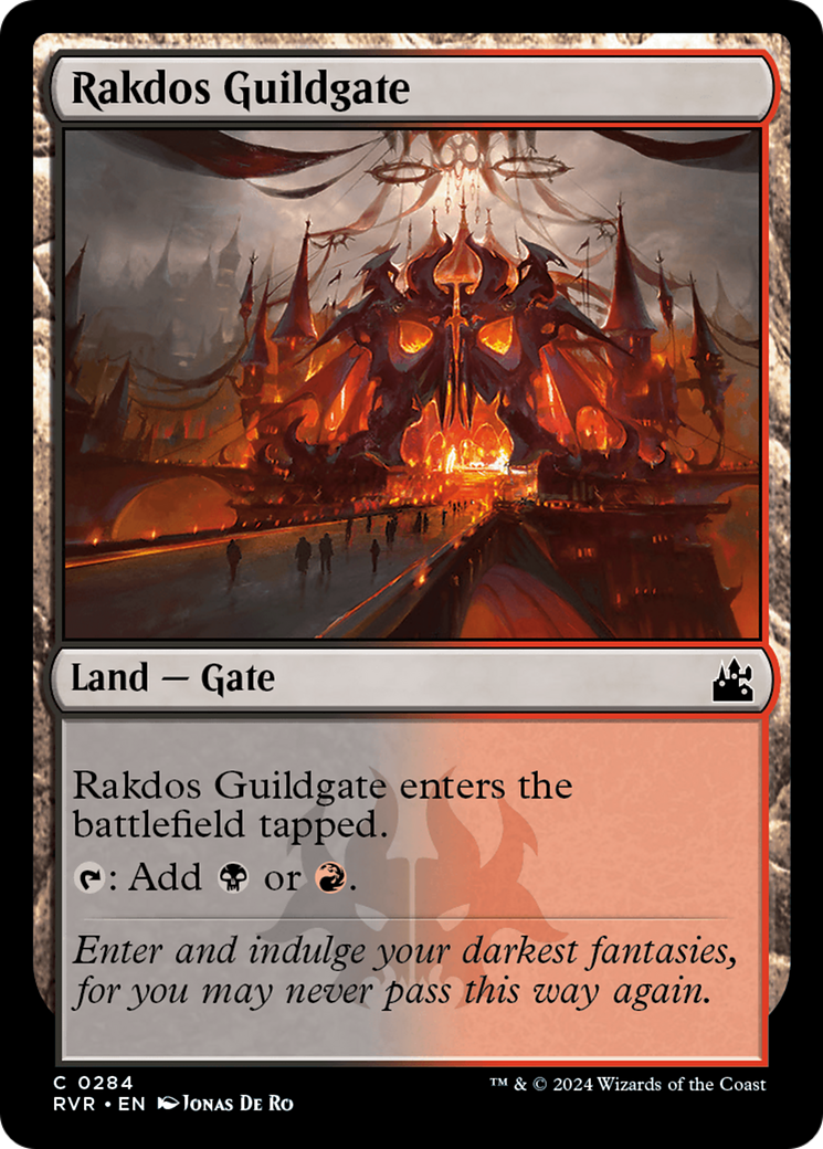 Rakdos Guildgate [Ravnica Remastered] | PLUS EV GAMES 