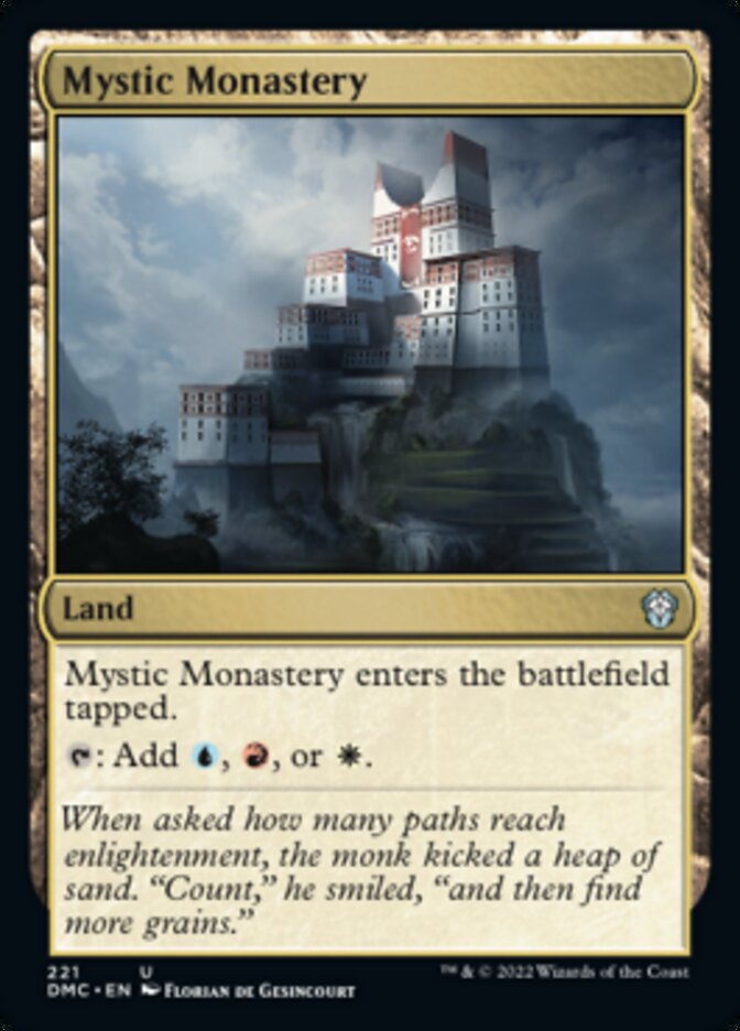 Mystic Monastery [Dominaria United Commander] | PLUS EV GAMES 