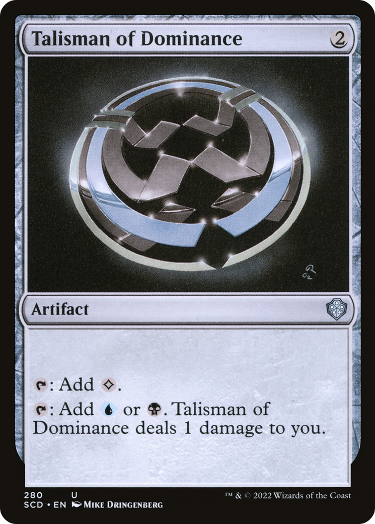 Talisman of Dominance [Starter Commander Decks] | PLUS EV GAMES 