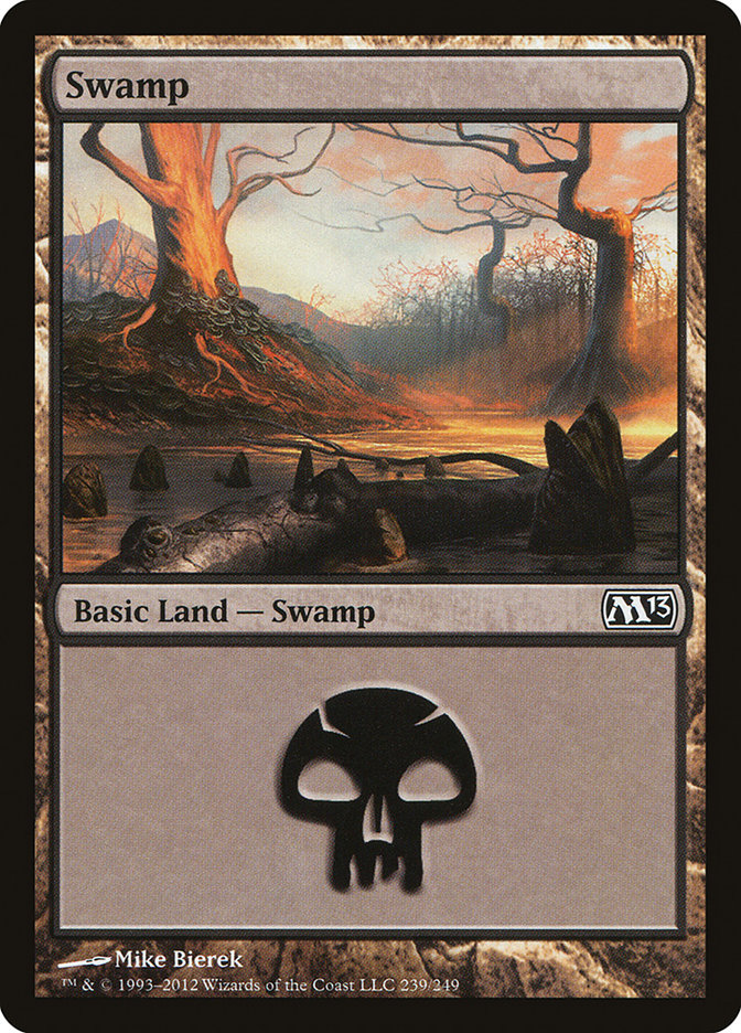 Swamp (239) [Magic 2013] | PLUS EV GAMES 