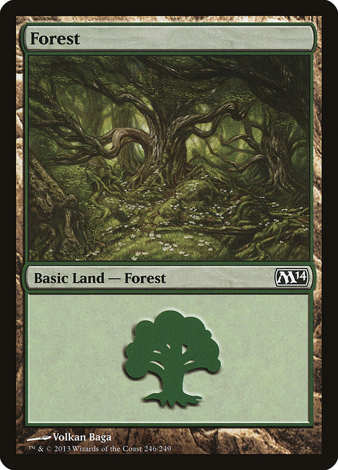 Forest (246) [Magic 2014] | PLUS EV GAMES 