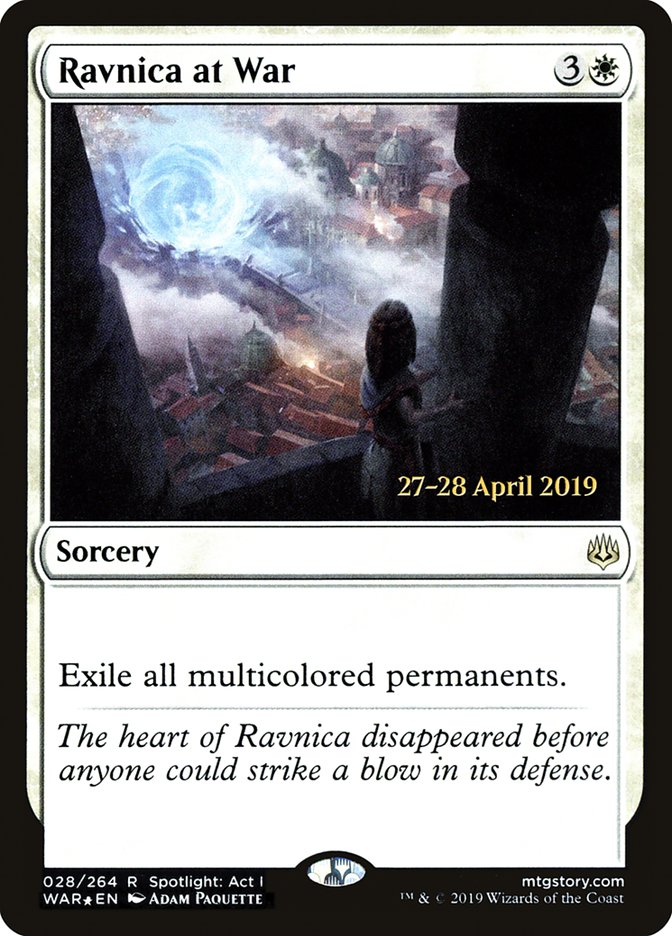 Ravnica at War  [War of the Spark Prerelease Promos] | PLUS EV GAMES 