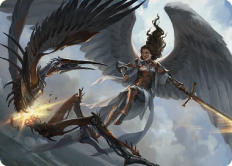 Destroy Evil Art Card [Dominaria United Art Series] | PLUS EV GAMES 