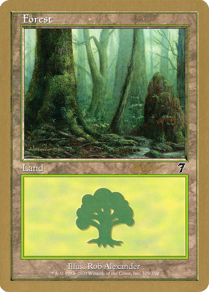 Forest (329) (Sim Han How) [World Championship Decks 2002] | PLUS EV GAMES 