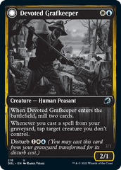 Devoted Grafkeeper // Departed Soulkeeper [Innistrad: Double Feature] | PLUS EV GAMES 