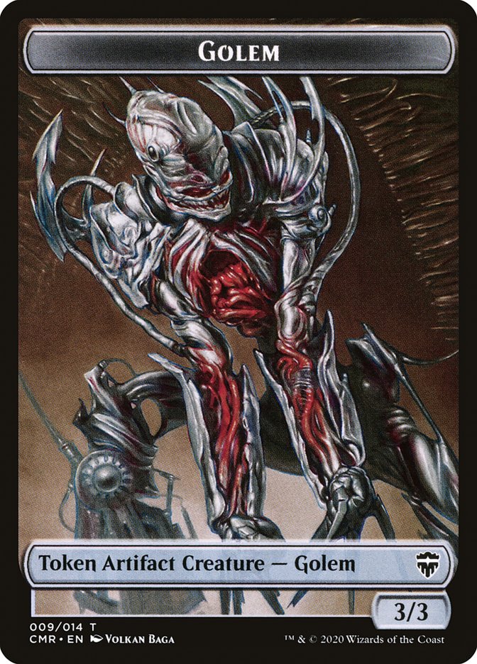 Golem Token [Commander Legends Tokens] | PLUS EV GAMES 