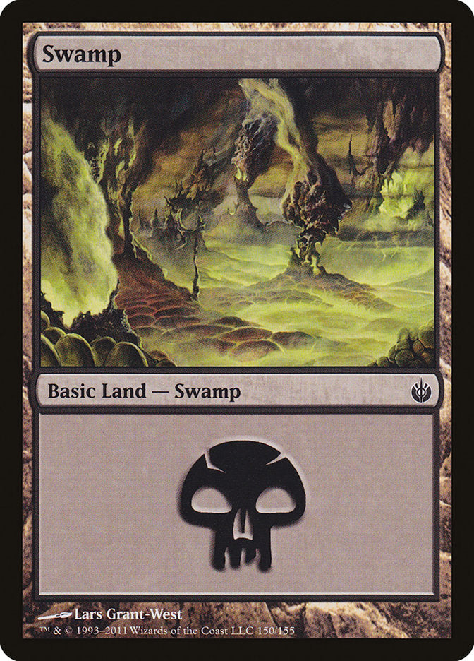 Swamp (150) [Mirrodin Besieged] | PLUS EV GAMES 