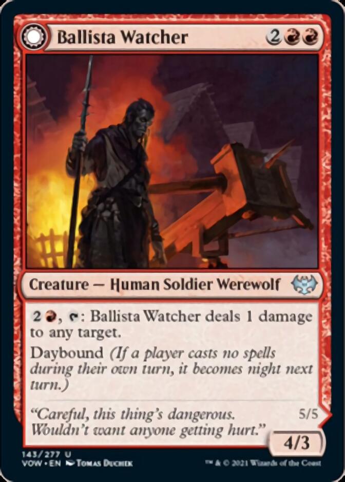 Ballista Watcher // Ballista Wielder [Innistrad: Crimson Vow] | PLUS EV GAMES 