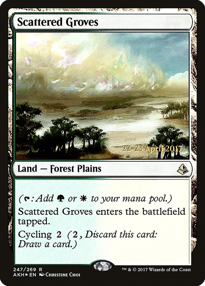 Scattered Groves  [Amonkhet Prerelease Promos] | PLUS EV GAMES 