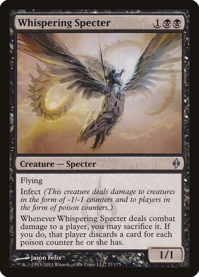Whispering Specter [New Phyrexia] | PLUS EV GAMES 