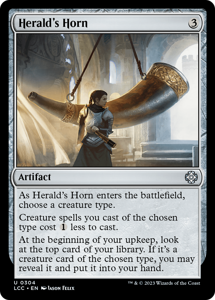 Herald's Horn [The Lost Caverns of Ixalan Commander] | PLUS EV GAMES 