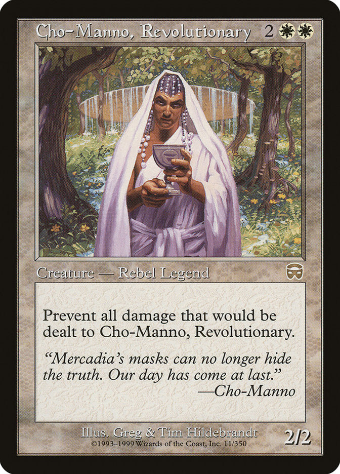 Cho-Manno, Revolutionary [Mercadian Masques] | PLUS EV GAMES 