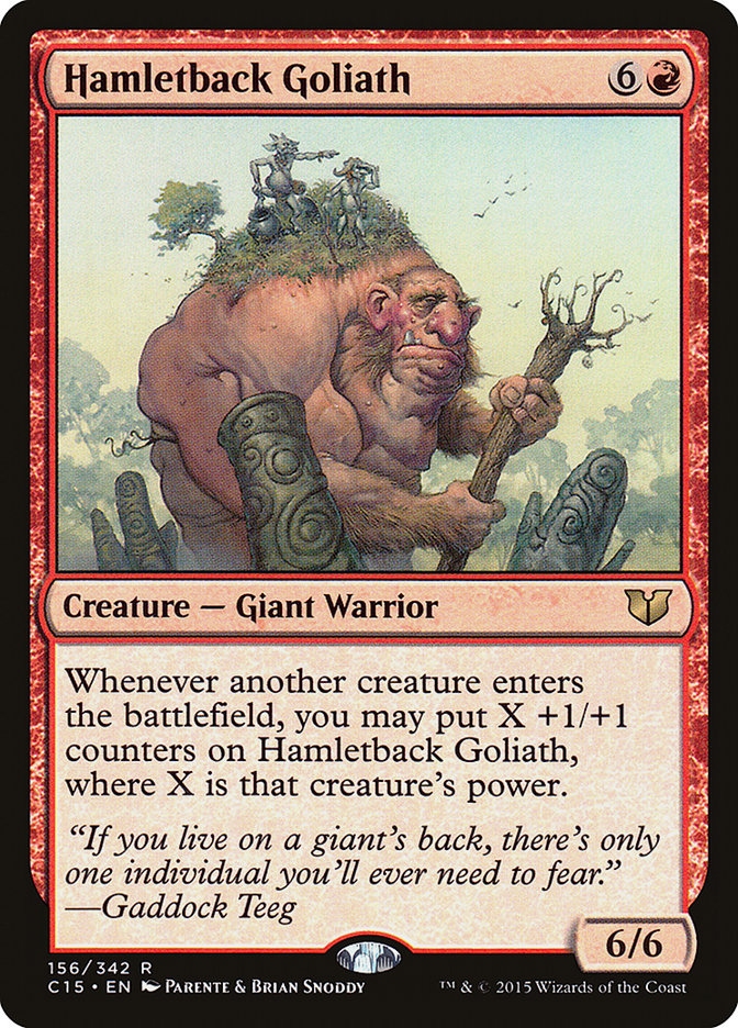 Hamletback Goliath [Commander 2015] | PLUS EV GAMES 