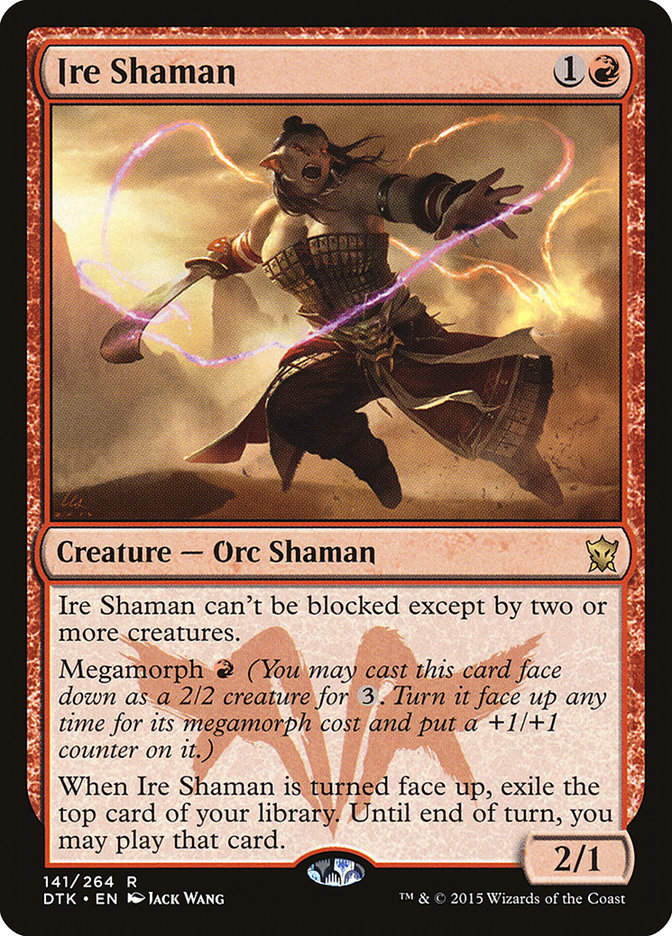 Ire Shaman [Dragons of Tarkir] | PLUS EV GAMES 